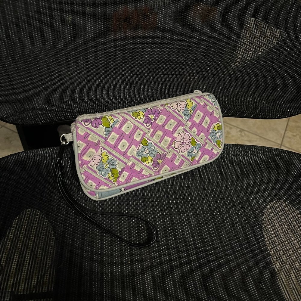 Watercolor Trifold Clutch Wallet